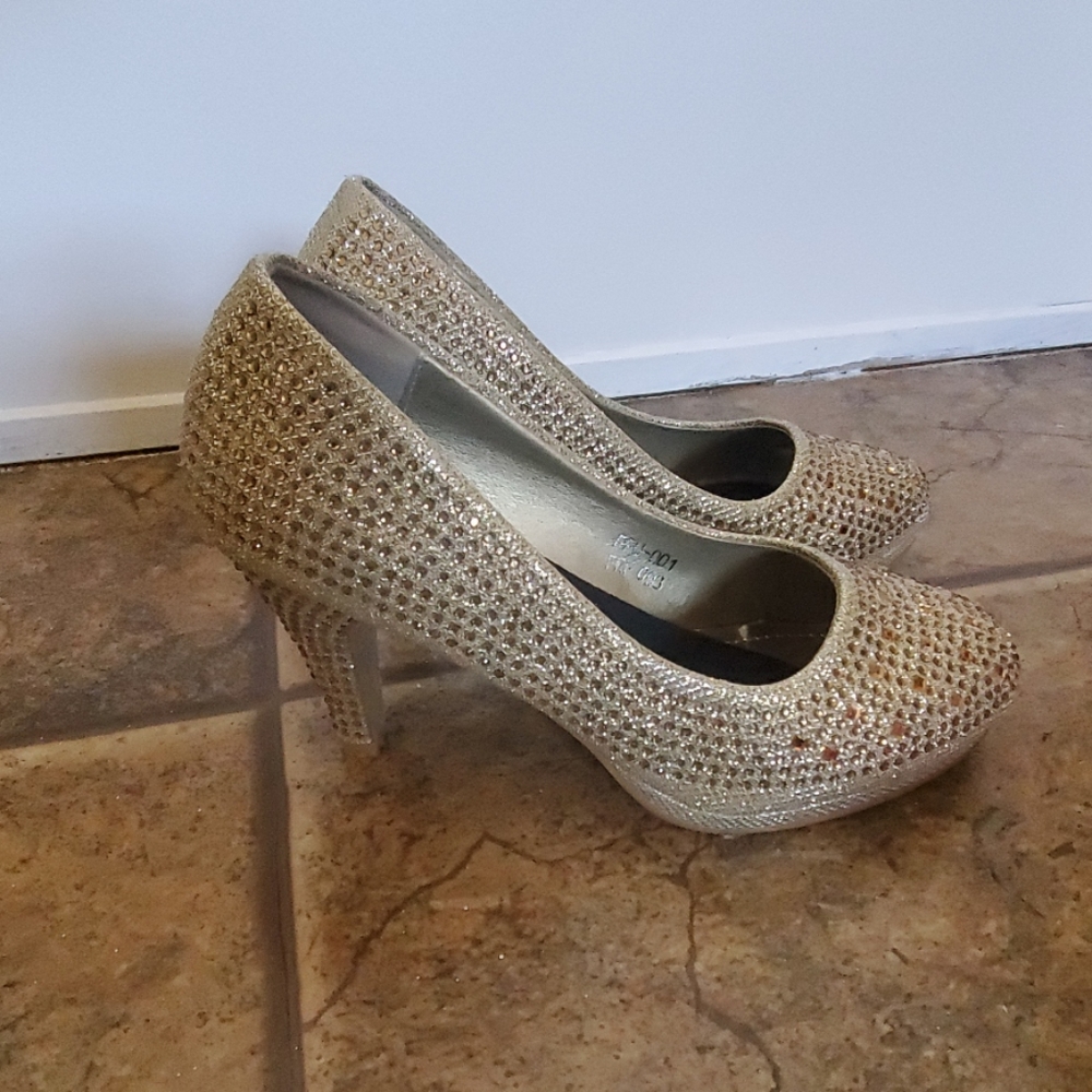Glittery Heels